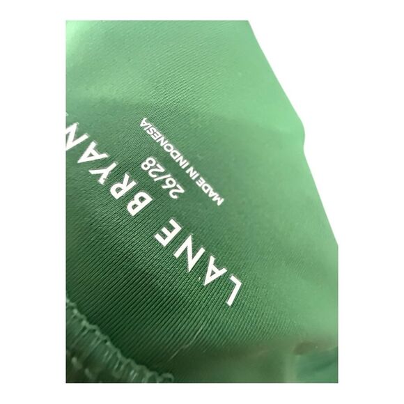 Lane Bryant Fitted Double-Layer Halter Bodysuit hunter green 26/28 - Picture 9 of 9